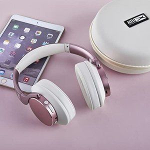 ALTEC LANSING ComfortQ+ Active Noise Canceling Wireless Headphones, Rose Gold